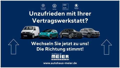 Plakatmotiv vom Autohaus Meier Friedewalde, welches Kunden der Konkurrenz abwerben möchte